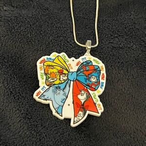 Colorful Dr. Seuss Pendant Necklace